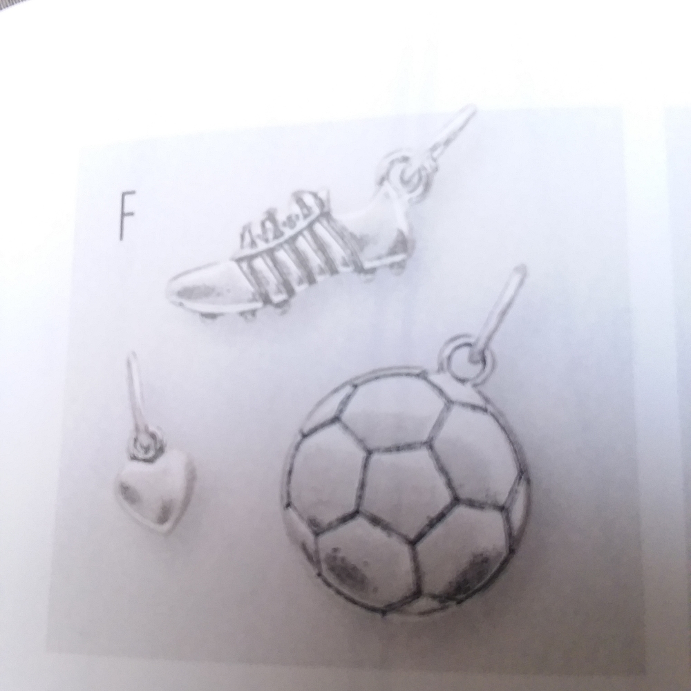 Kick-Off soccer charm by Premier Designs